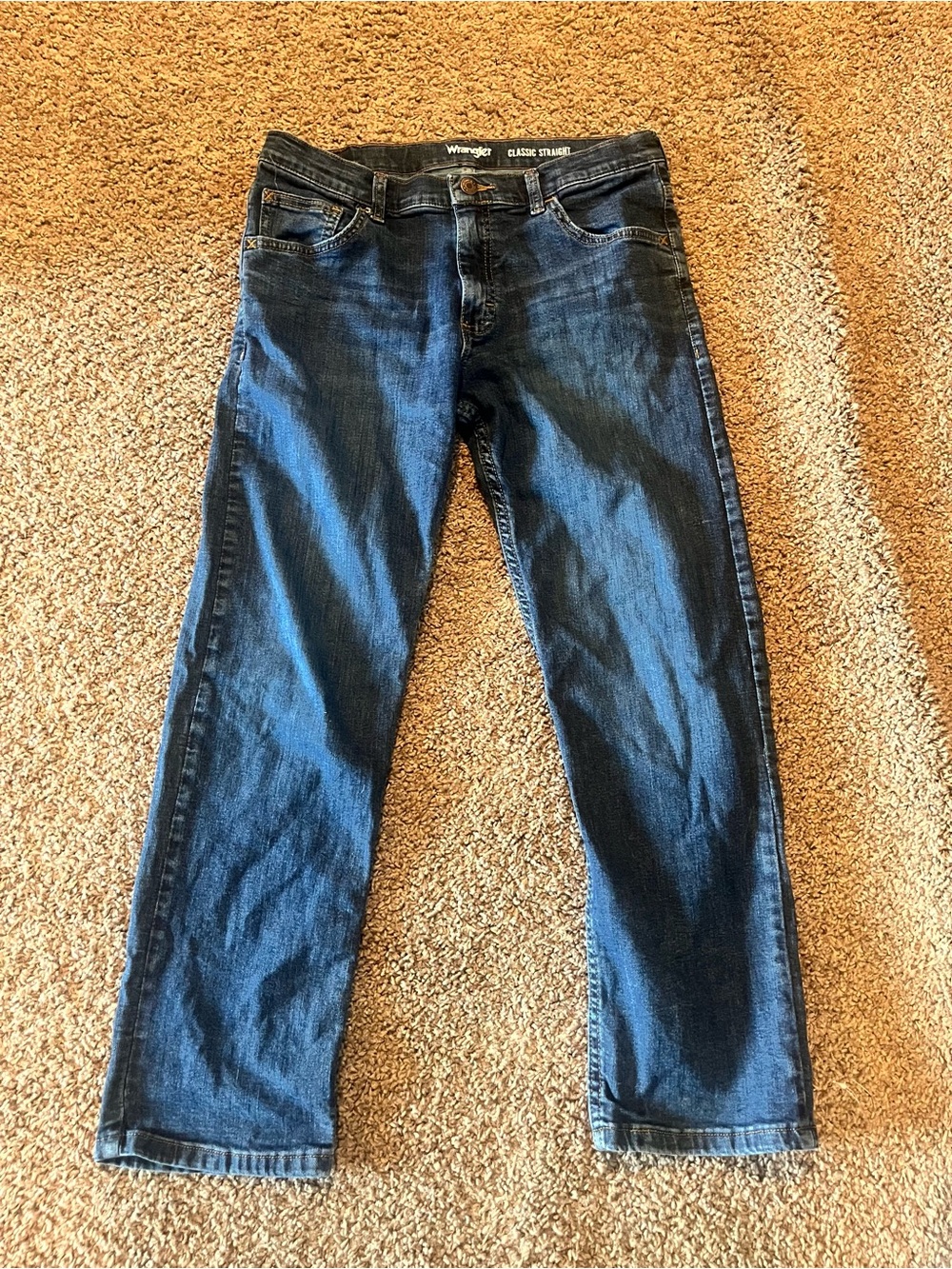 Wrangler Boy’s Classic Straight Jeans - size 14 Husky